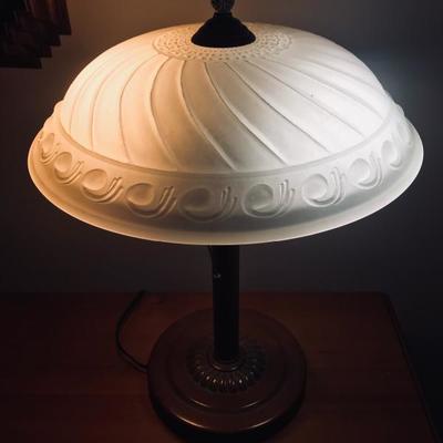 Vintage mushroom lamp