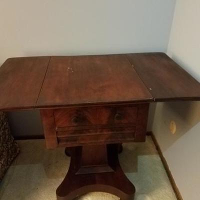 Drop-Leaf Accent Table