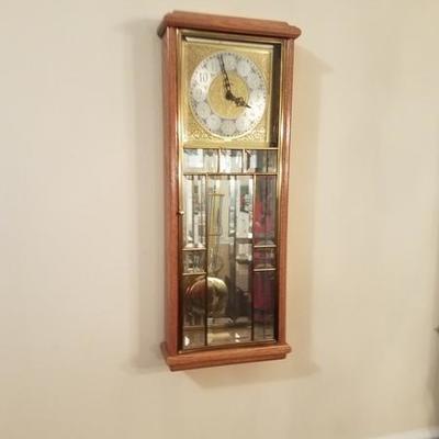 Gold Medallion Clock by Ansonia Clock Company