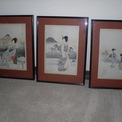 Geisha & Vintage Asian Art