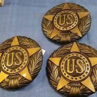 Lot of 3 United States Veteran Markers NEW
