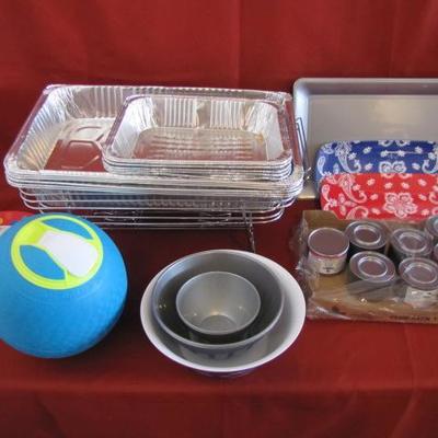 Party Platter, Trays and Ice Cream Maker Ball