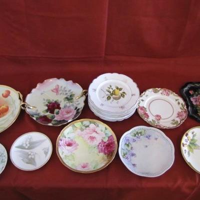 Collectible Hand-painted China Plates