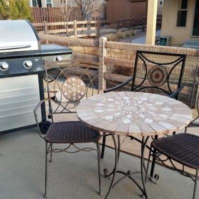 BBQ and Patio Set