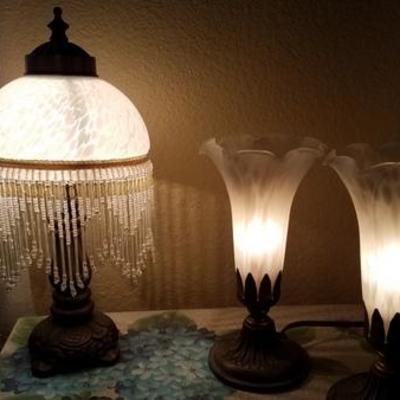 Vintage Style Accent Lamps
