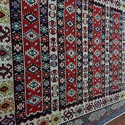 Turkish Kilim Hand Woven Carpet