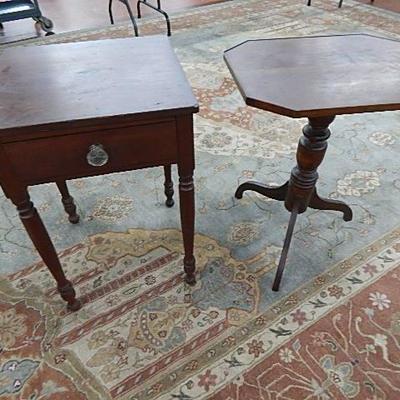 19th C. One Drawer Stand, Side Table