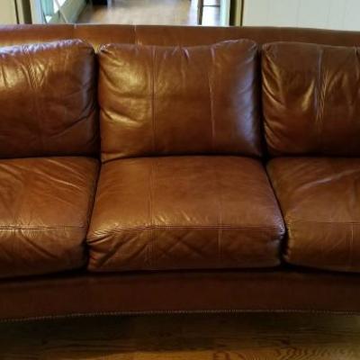 Ferguson Copeland Leather Couch