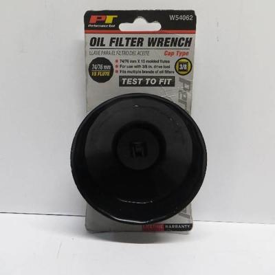 Oil filter wrench cap type 3/8