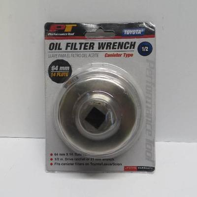 Oil filter wrench canister type 1/2