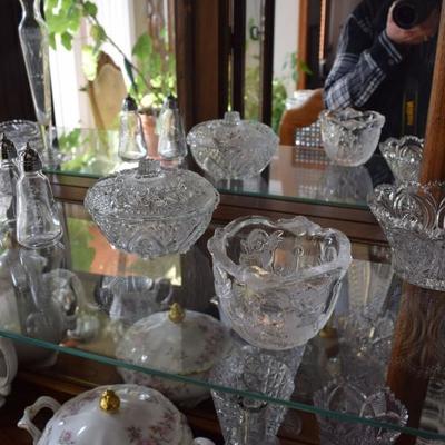 crystal dishes 