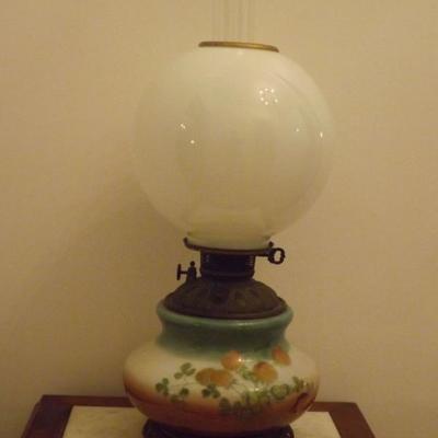 Parlor Lamp with Chimney