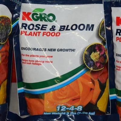6 Bags Kgro Rose & Bloom Plant Food