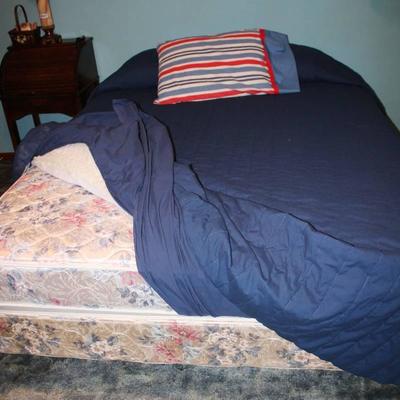 Queen Sized Bed- Complete w/ Mattress, Box Spring, ...
