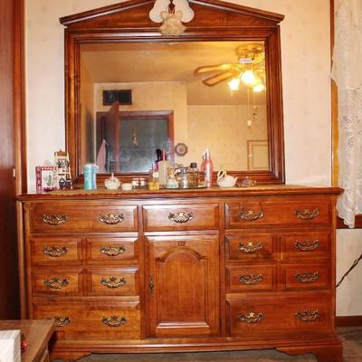 Deerpath by Sears Wood Dresser and Mirror- Content ...