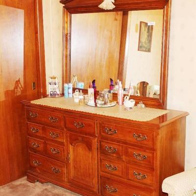 Deerpath by Sears Wood Dresser and Mirror- Content ...