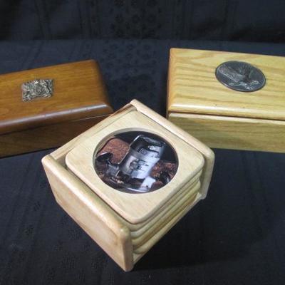Wooden Boxes & Coasters