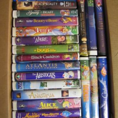 Walt Disney VHS Movies (Lot#3)