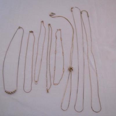 Gold Costume Jewelry Necklaces