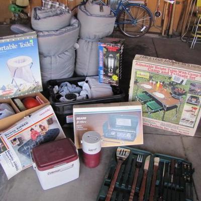 Camping Items Galore