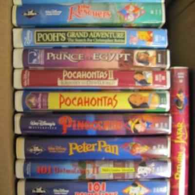 Walt Disney VHS Movies (Lot #4)