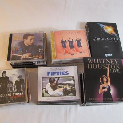 Various CD's and Planet Earth DVD Set