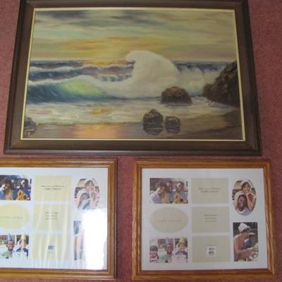 x3 Large Pictures (Framed)