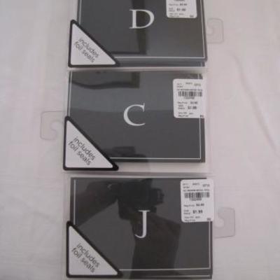 Monogram Note Cards New In Box