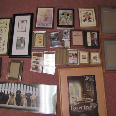 Big Collection of Picture Frames