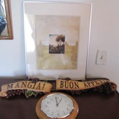 Picture, Clock and Wall Art