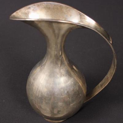 Estate Sterling Silver, mid-century Mexican water pitcher