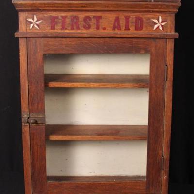 Vintage First Aid Medical Cabinet
