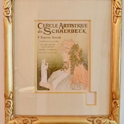 Georges Privat-Livemont lithograph with COA