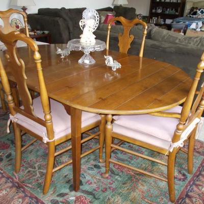 Dining table & 4 chairs $320
table 54 X 42 X 29 1/2