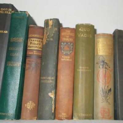 Antique books $15