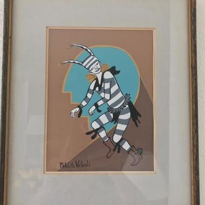 Pablita Velarde Koosa Clown Original