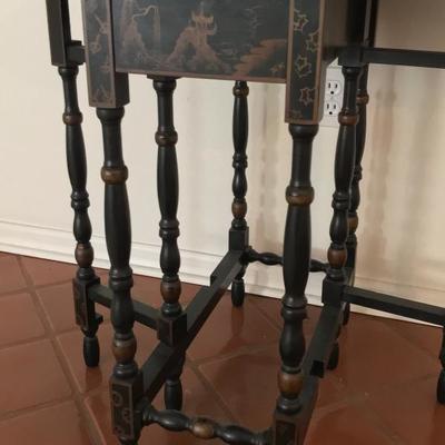Antique Chinese Gate Leg Table