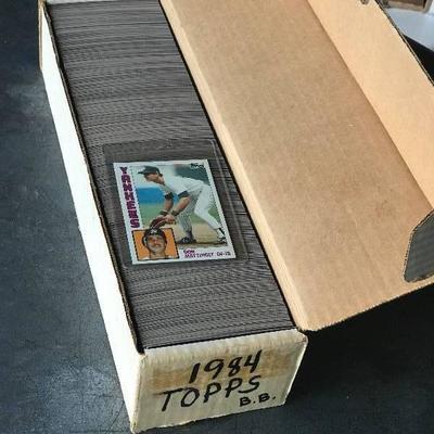 1984 Topps Baseball card complete set