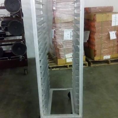 full size aluminum sheet pan rack