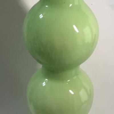 Super Cool Green Vase - Almost 2 foot Tall! Groovy ...