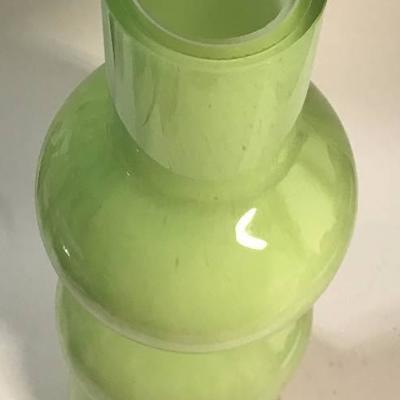 Super Cool Green Vase - Almost 2 foot Tall! Groovy ...