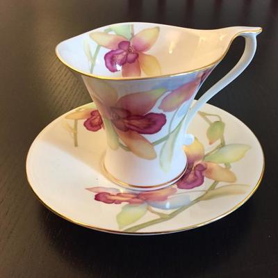 Cha Cult Fine Porcelain China Tea Cup and Saucer