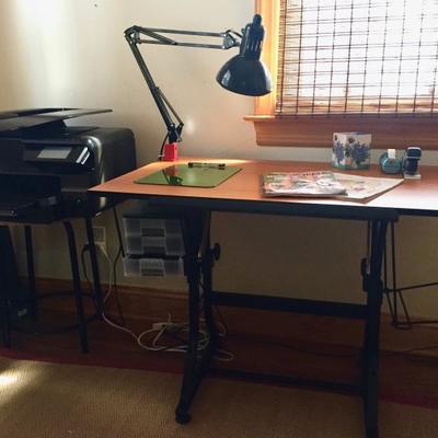 Small drafting table, Printer/scanner/copier/fax machine