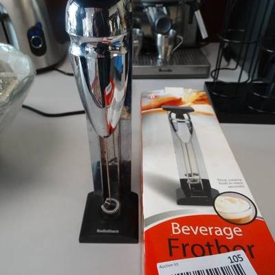 Beverage frother in box