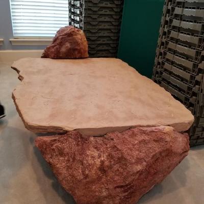 one of a kind stone tables