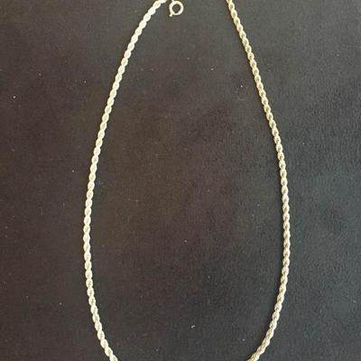 Sterling Silver 18 Inch Chain