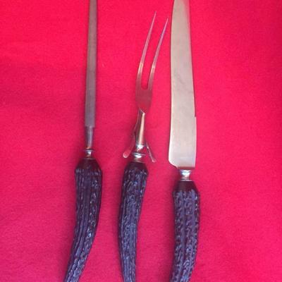 Vintage Carving Set