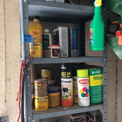 Garden and cleaning supplies 
