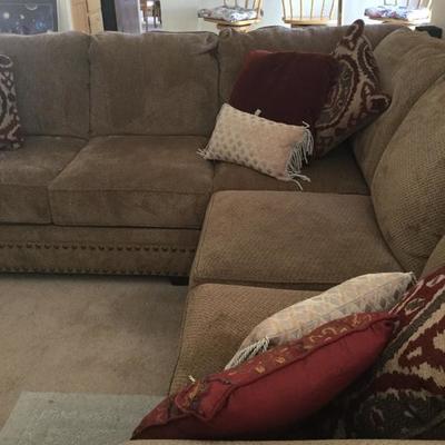 Side view of couch 