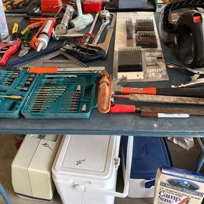 Garage tools 